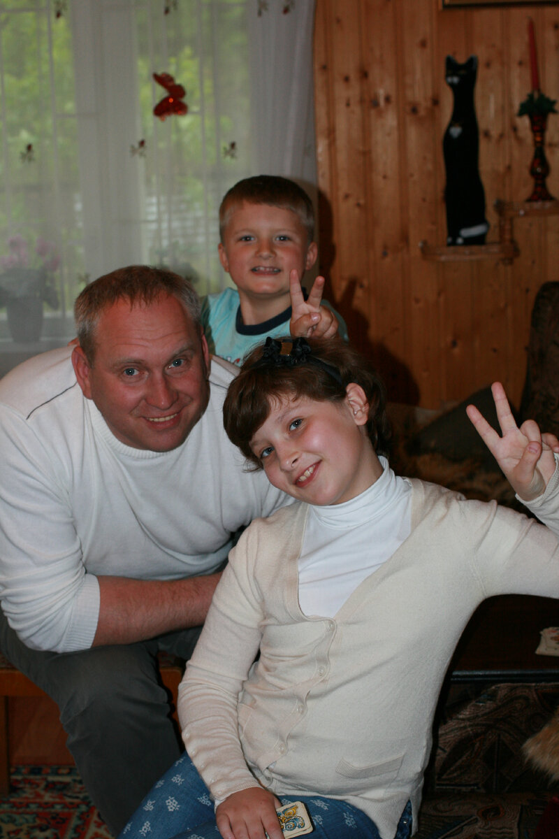 Первые месяцы дома.