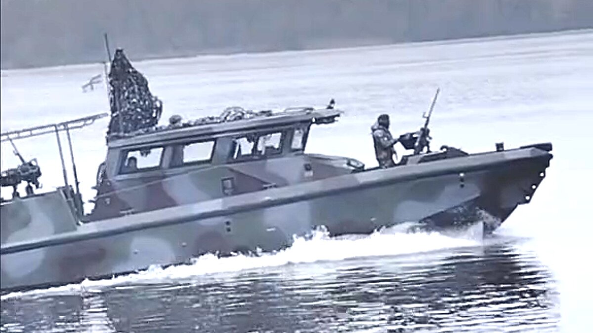 Украина получила американские катера Metal Shark 40 Defiant. Фото Лампа знаний