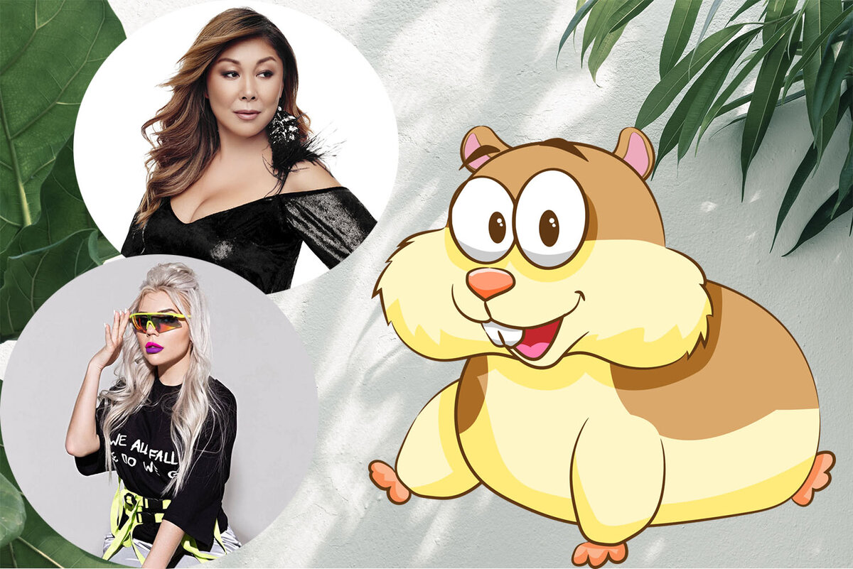 сверху-вниз : Анита Цой, Карина Кросс