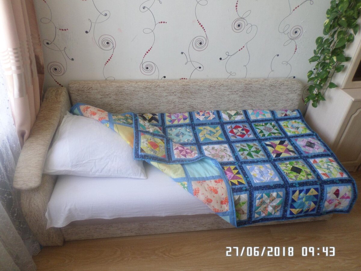 Моё самое первое одеяло. "Калейдоскоп".