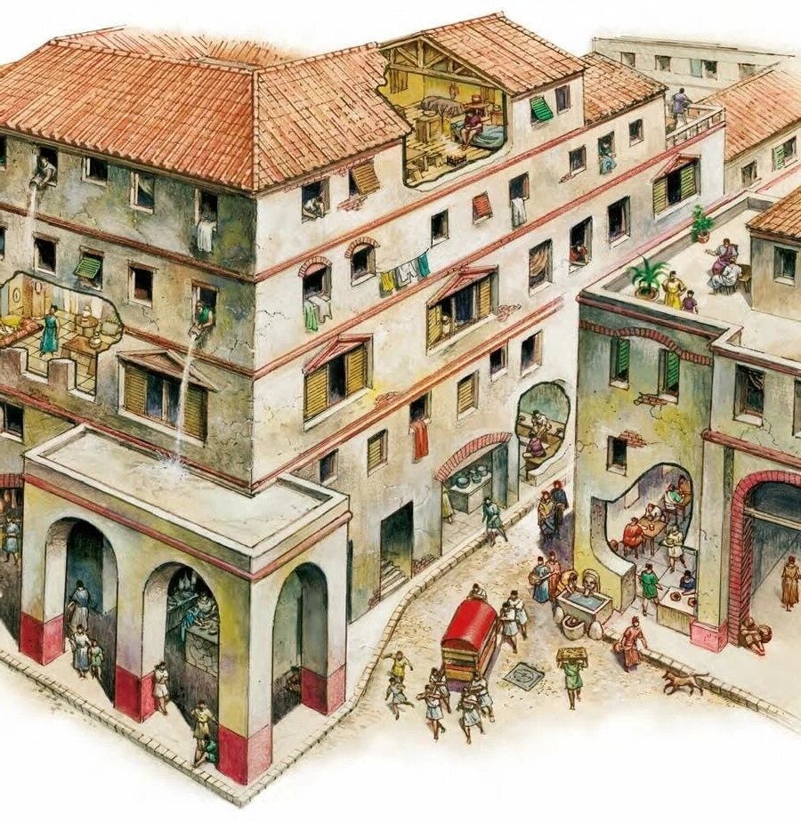 Многоквартивные дома в Древнем Риме: как в них жили? | ГОРДИЕВ УЗЕЛ |  История и миф | Дзен