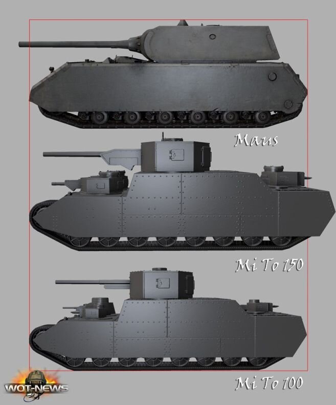 Type 5 heavy чертежи Европейские и советские сверхтяжелые танки 1930-40-х годов, а также японский шту
