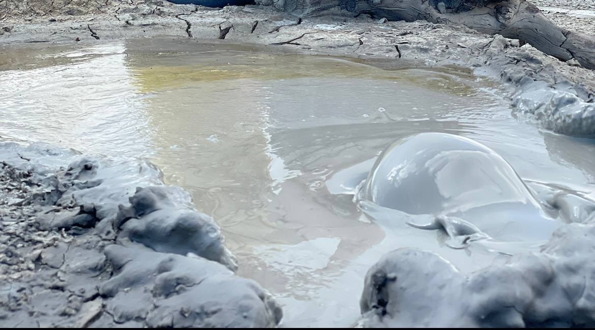 Грязевой вулкан, Крым