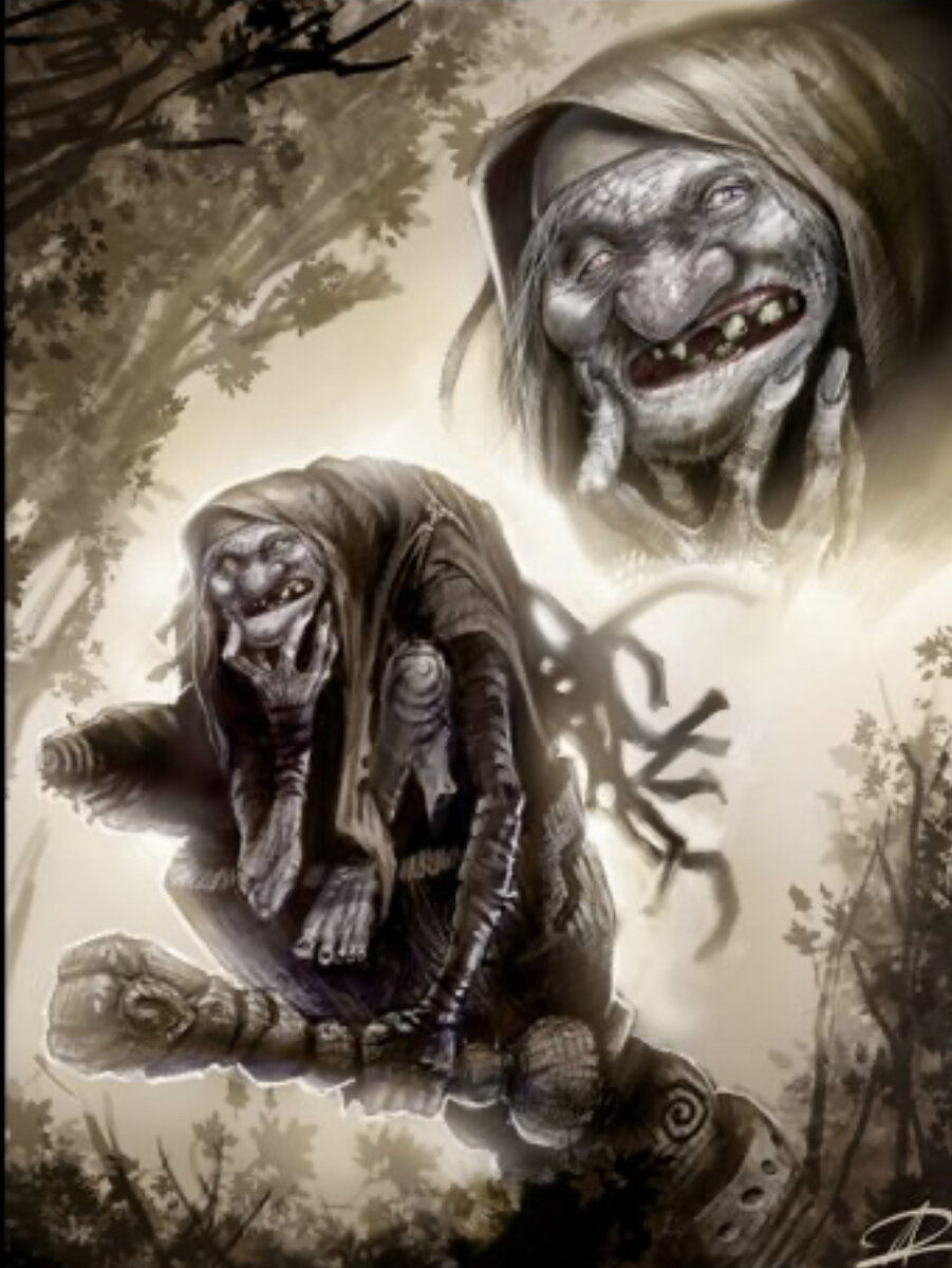 Наша Баба Яга в силу своей древности успела обзавестись целой армией родни. Фото из интернета 