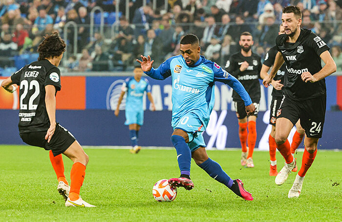    «Зенит» (Санкт-Петербург) — «Урал» (Екатеринбург).Александр Демьянчук/ТАСС