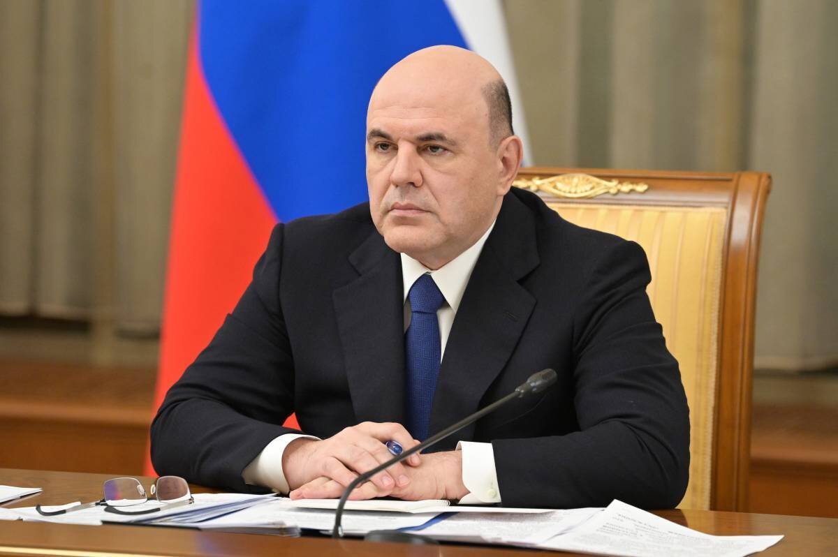 Михаил Мишустин за работой