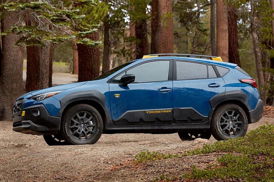 Subaru Crosstrek Wilderness снабжен широкими защитными молдингами