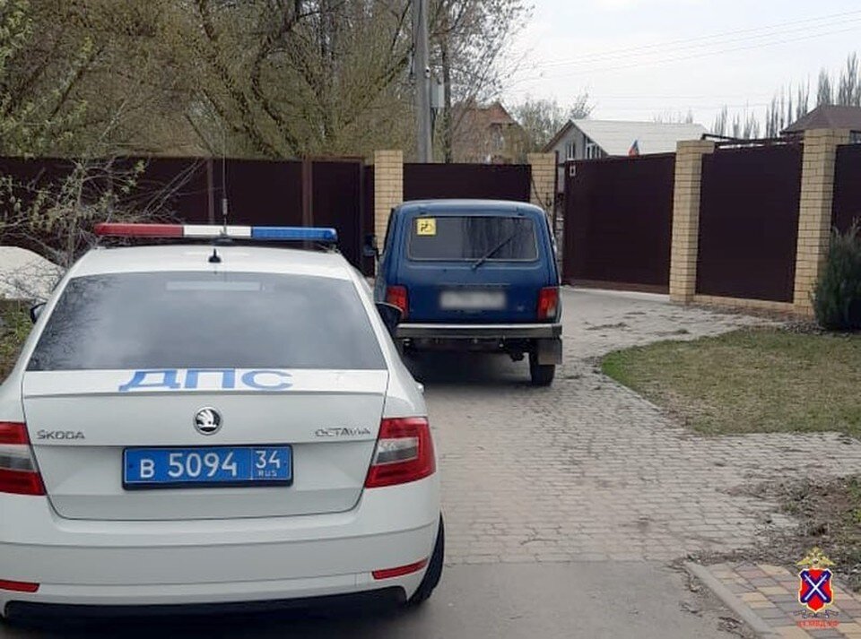     Угонщика искали несколько дней  ГУ МВД по Волгоградской области