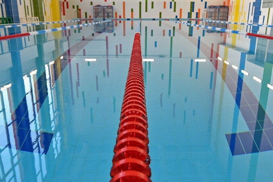     В новом спорткоплексе есть бассейн, тренажеры и зал для баскетбола. Фото: mos.ru