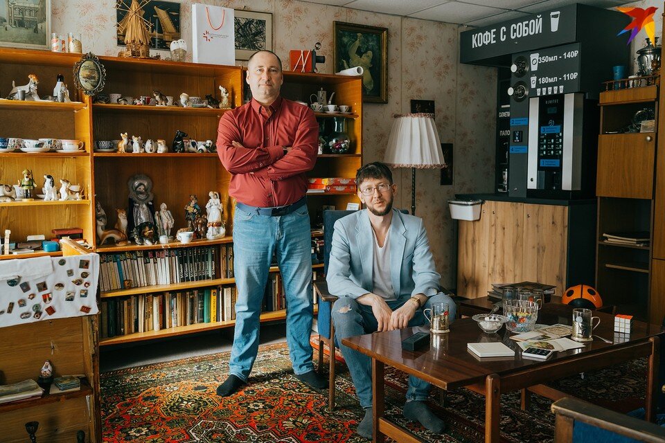     Создатели музея: Альберт Низамов и Дмитрий Гильфанов. Не хватает только Арида Гильфанова Мария Бакланова