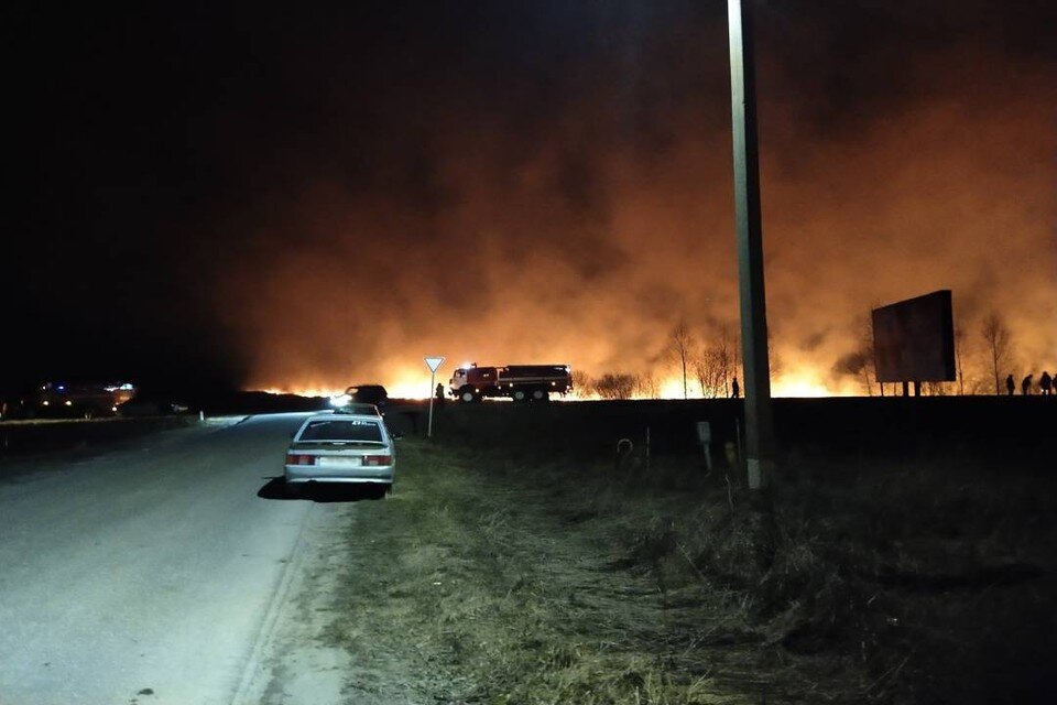    Причиной пожара стало неосторожное обращение с огнем ФОТО: Вера Коробкова