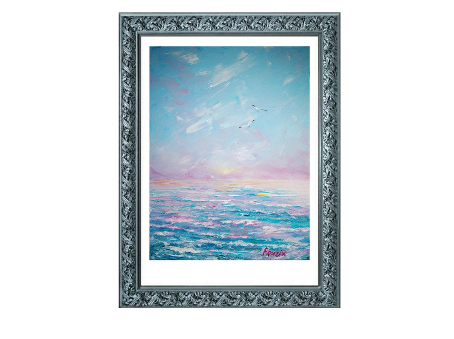картина Ласковое море, нежная волна, художник Любовь Прусик