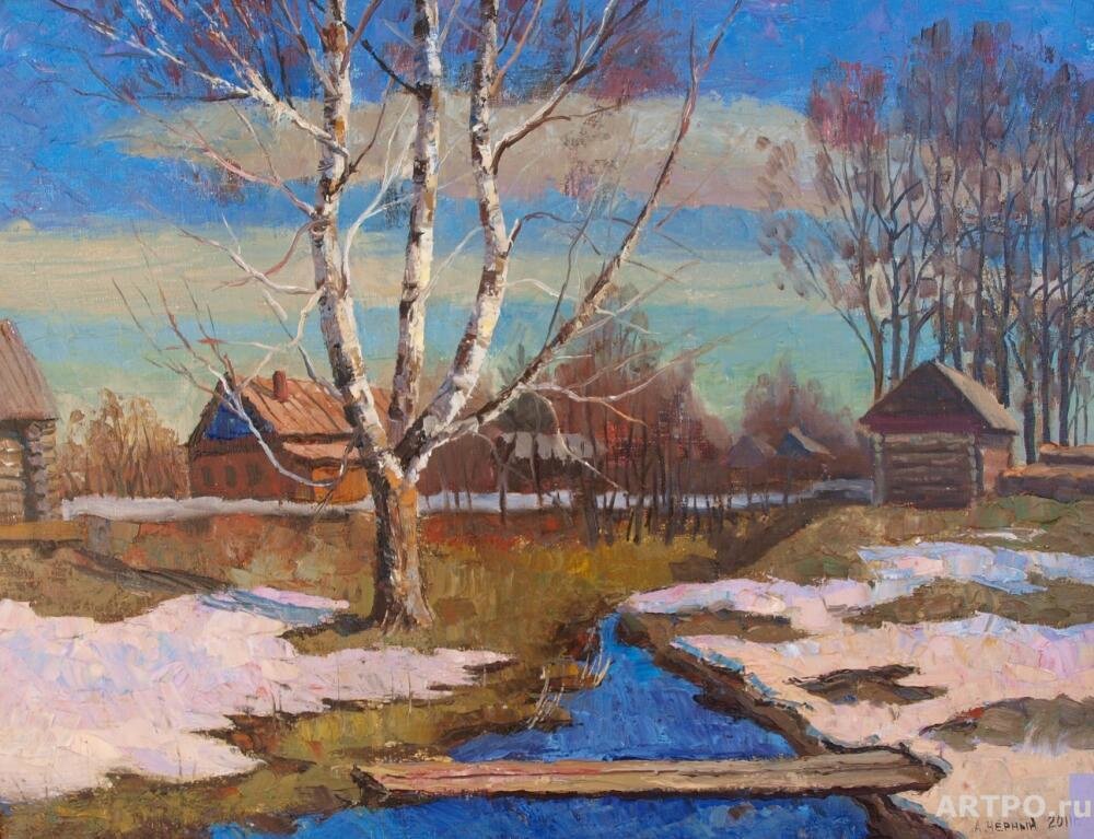 Весенний день картины художников