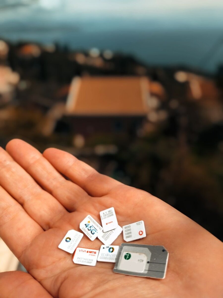 Мои сим-карты за несколько месяцев