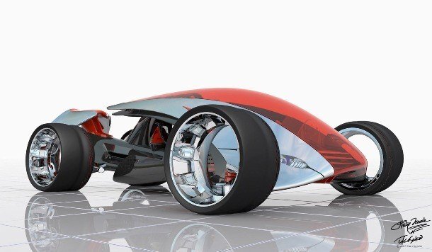 «Nike ONE»

Автомобиль «Nike One», способный достигать максимальной скорости в 370 километров в час, является гипотетическим высокоэффективным концептуальным автомобилем, разработанным компанией «Nike», производящей спортивную одежду. Автомобиль, похожий на лунный багги, был показан в видеоигре «Gran Turismo 4».