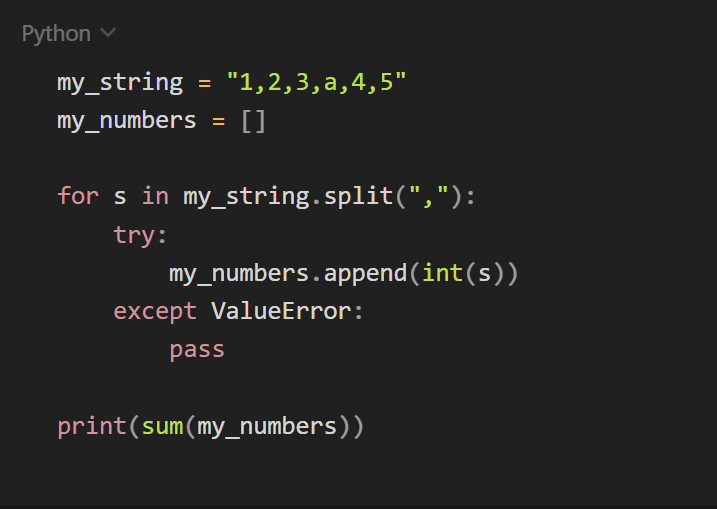 Поиск ошибок в python. Поиск ошибок в python
