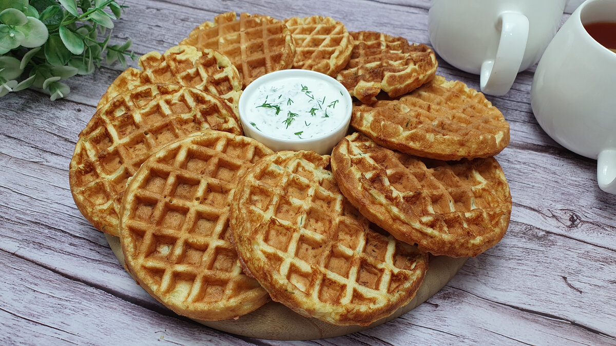 Курица и вафли: новый рецепт, который готовится проще простого | Вкусная Жизнь | Дзен