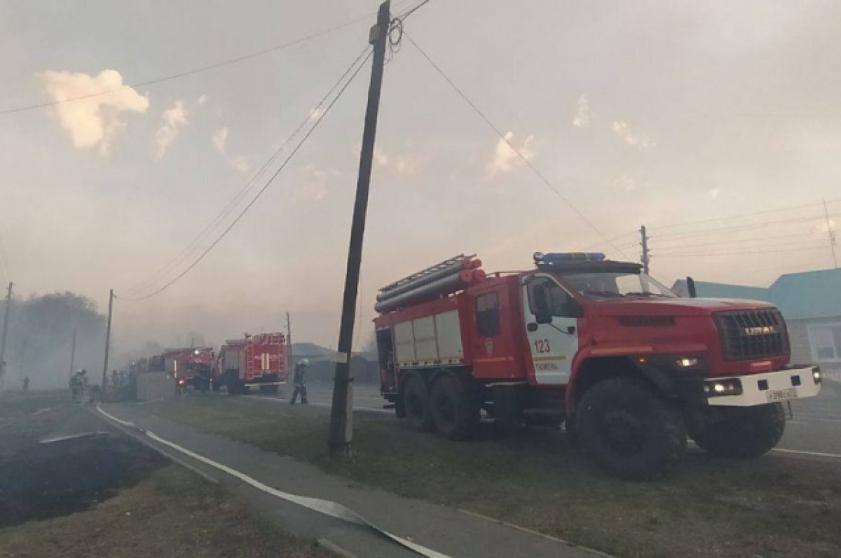    В селе Салаирка Тюменского района ночью 4 мая произошел крупный пожар