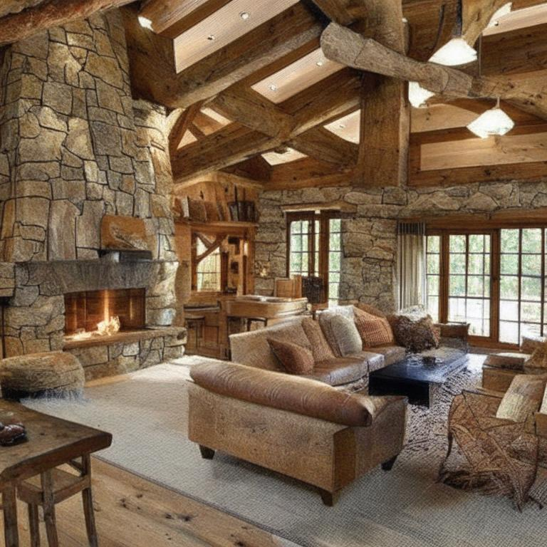 Декор из дерева и камня: использование природных материалов в обустройстве дома.