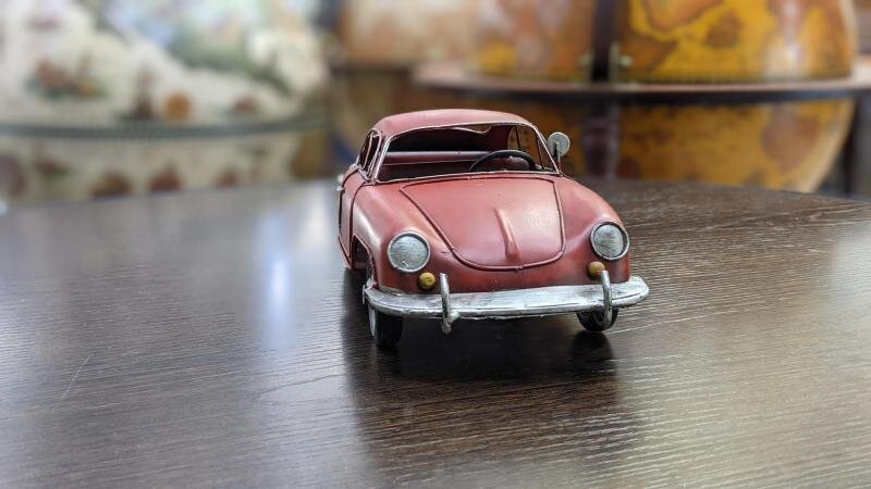 Ретро-автомобиль "Porsche 911 60-е гв", L = 27 см.