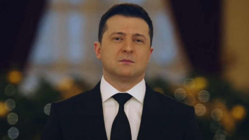     Владимир Зеленский. Скриншот видео UATV Channel