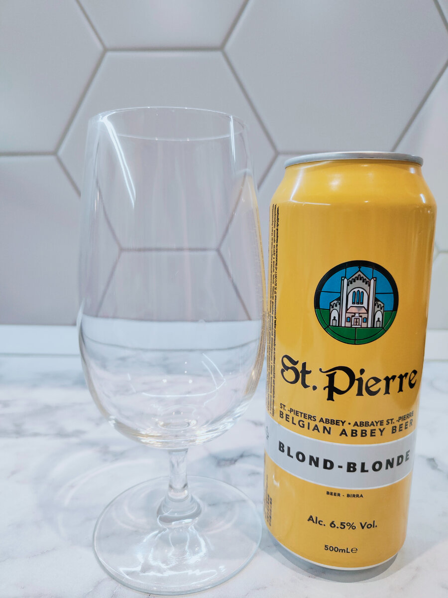 Пиво "St. Pierre Blond" (Сан Пьерр Блонд)