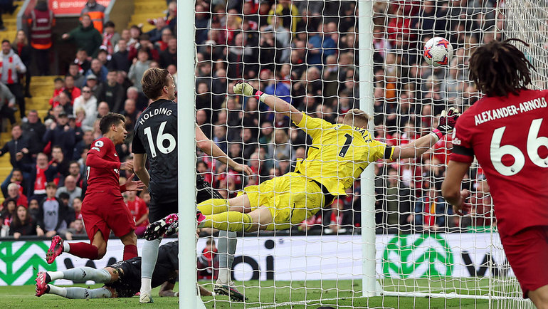    «Ливерпуль» сыграл вничью с «Арсеналом» в матче 9 апреля 2023 года. Reuters