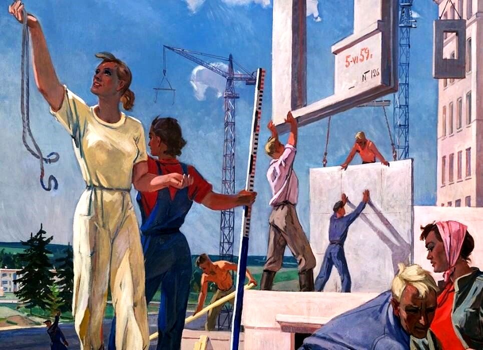 Будни движение. Дейнека в Севастополе 1959. Соцреализм Дейнека.