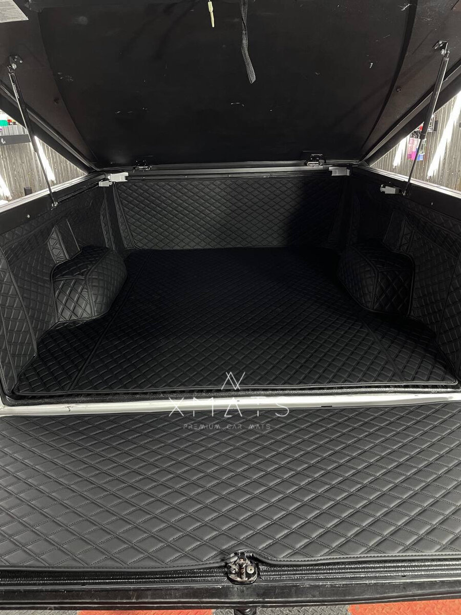 Коврики из экокожи на Toyota Tundra 2 п-е (XK50) средняя база