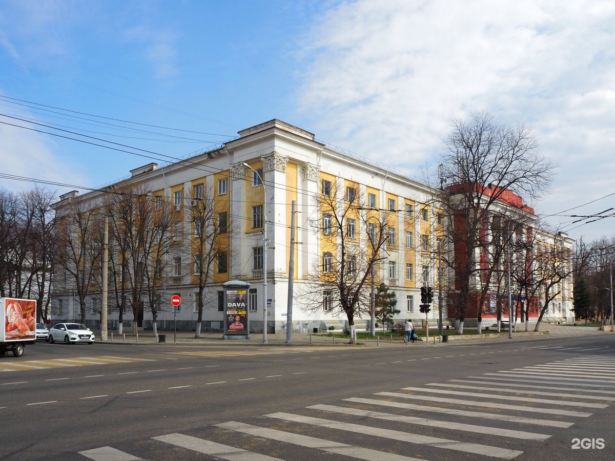 Основное здание Краснодарского монтажного техникума