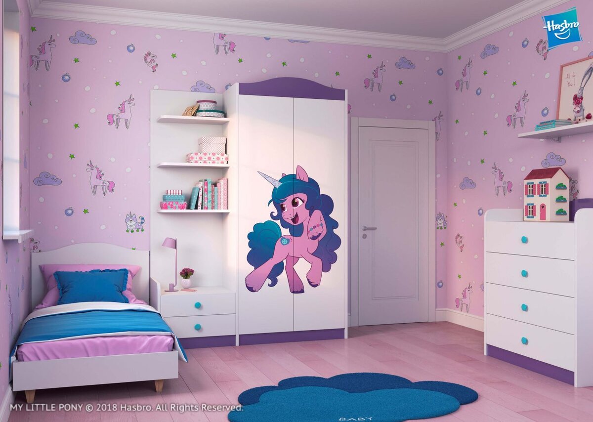 Кровать my little pony