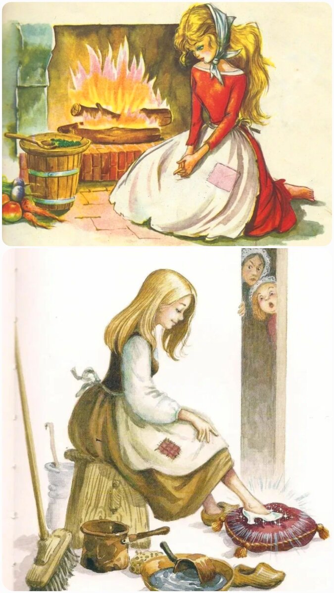 С воспоминанием сюжета сказки "Золушка" затруднений не возникло 