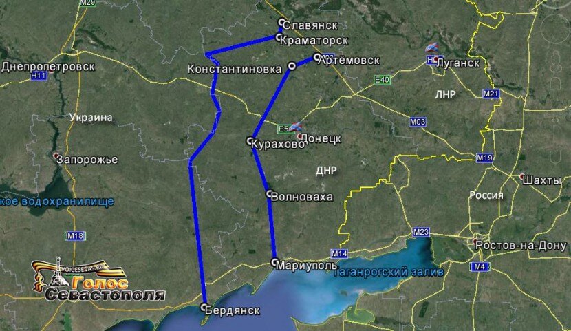 Сколько км донецкая обл. Славянск и Краматорск на карте Украины. Славянск и Краматорск на карте. Артемовск на карте ДНР.