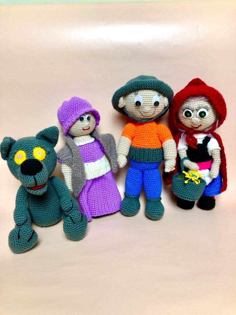 На всех героев этой сказки есть Бесплатные МК на моем канале