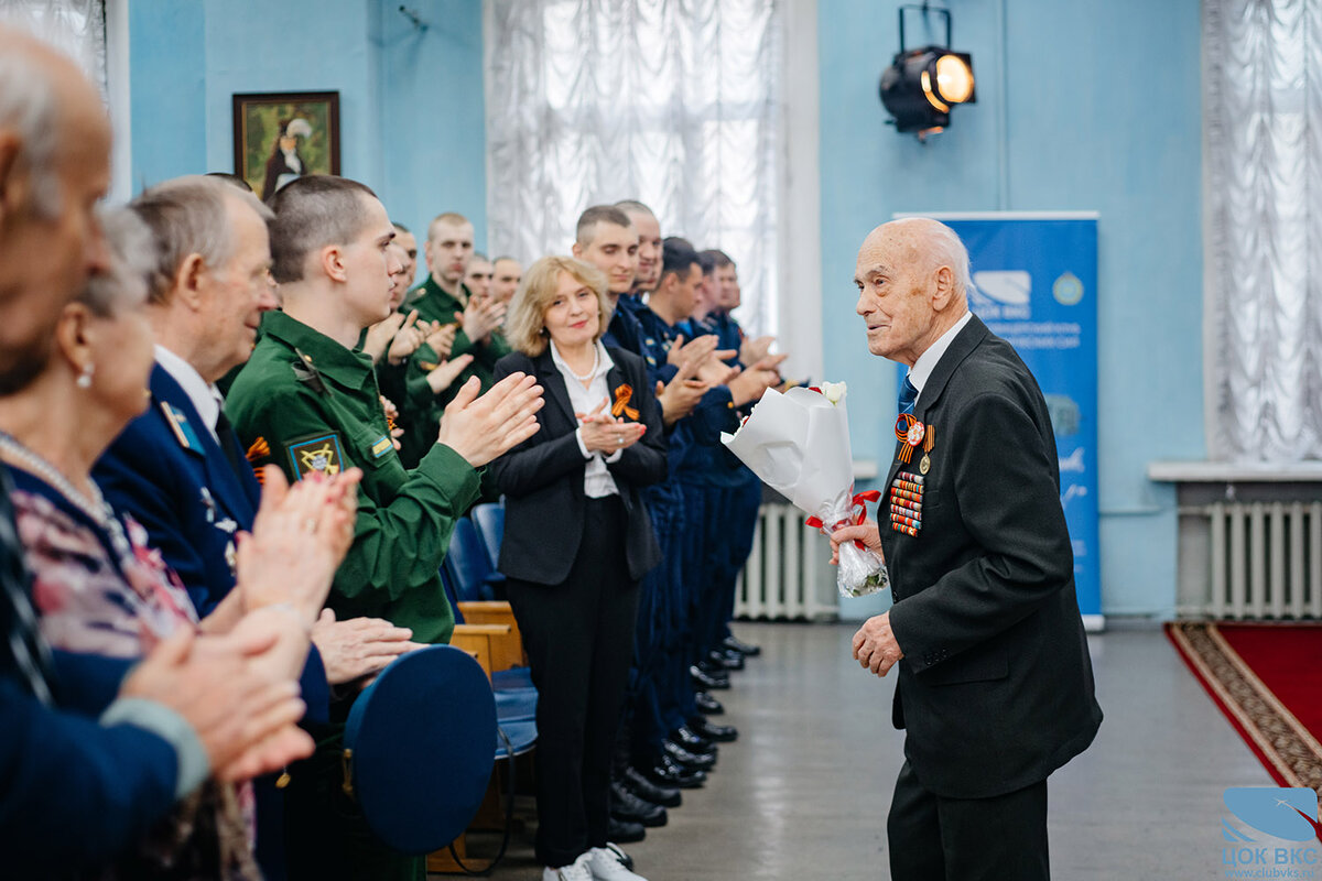 Торжественные мероприятия, посвященные Дню Победы прошли в Центральном офицерском клубе ВКС