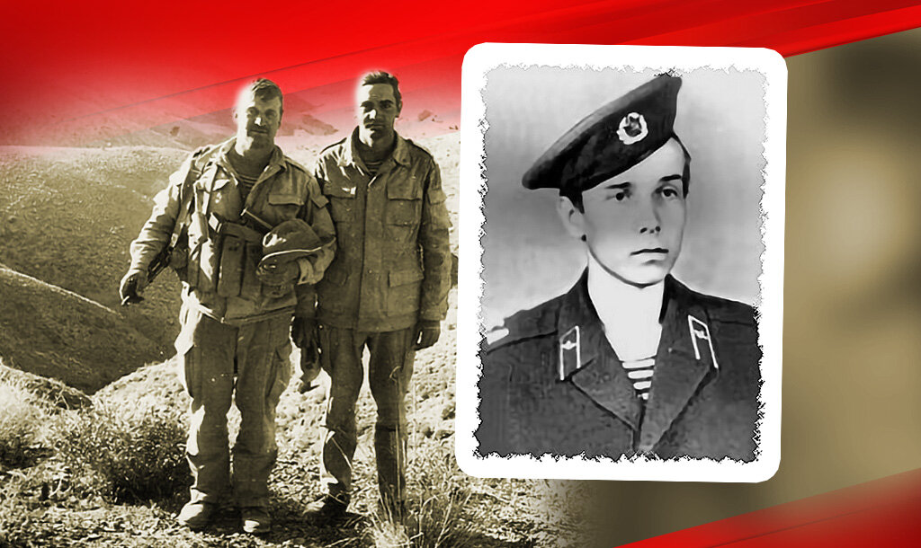 Офицеры 56 ДШБР во время проводки колонны, фото на перевале / Семёнов Алексей Иванович