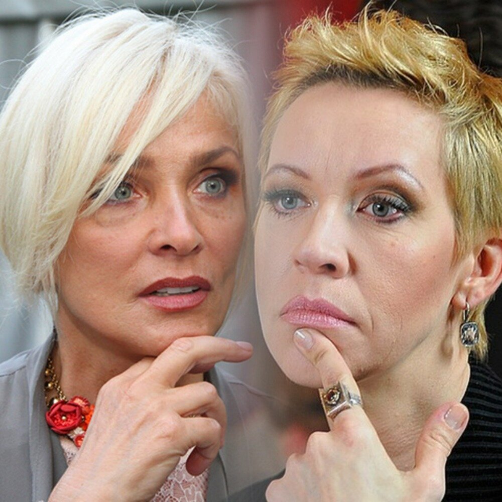 Лайма Вайкуле и Татьяна Лазарева