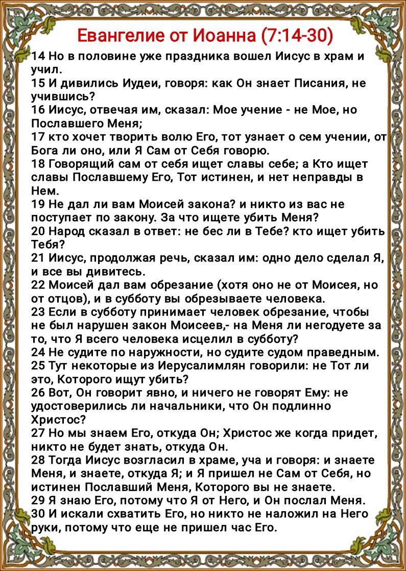 Преполовение Пятидесятницы, в этот день в храмах читают отрывок Евангелие от Иоанна (7:14-30). Фото автора 