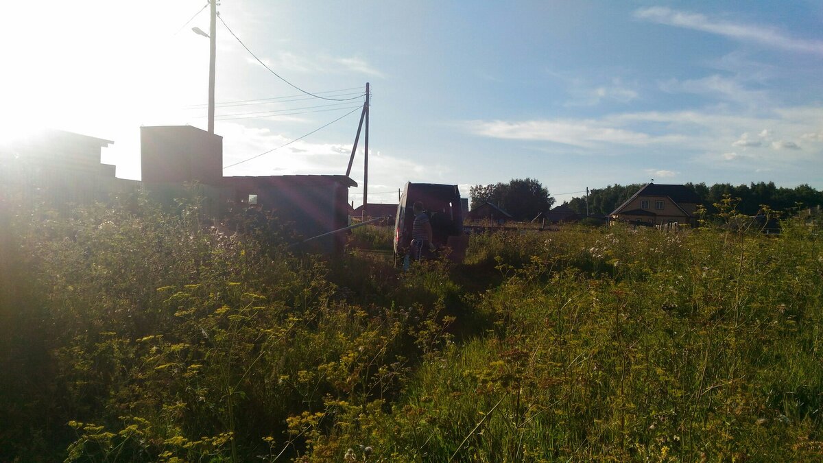 Это наш участок, Пока без всякого строительства