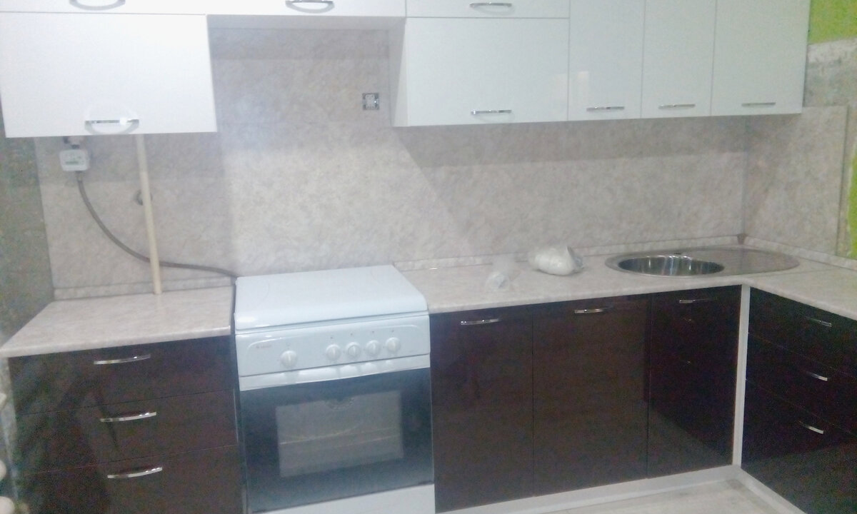 Получила декретные - заказала кухонный гарнитур (фото автора)