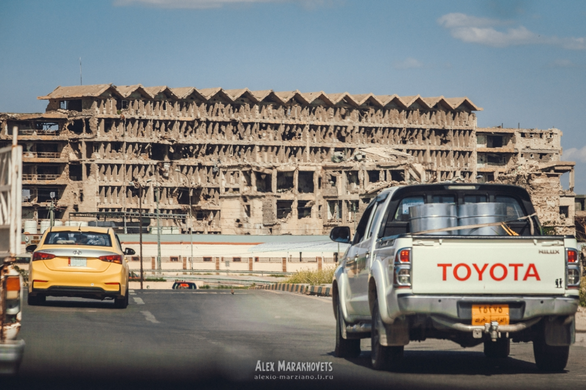 Разрушенный госпиталь в Мосуле