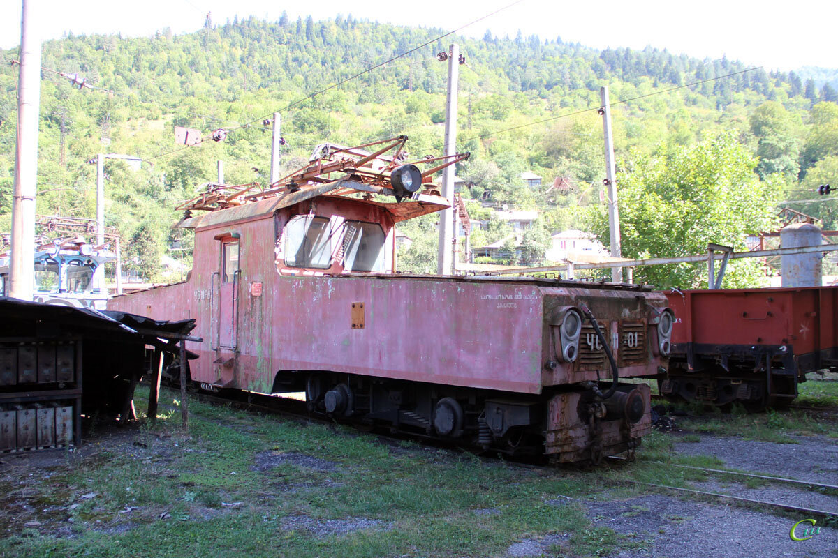 ЧС11-01. Депо Боржоми. 7 сентября 2016 года, автор Сергей Шишков