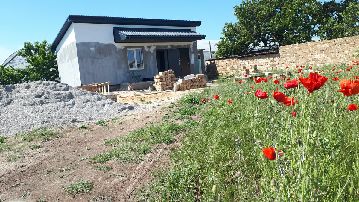 Домик наш и маки))