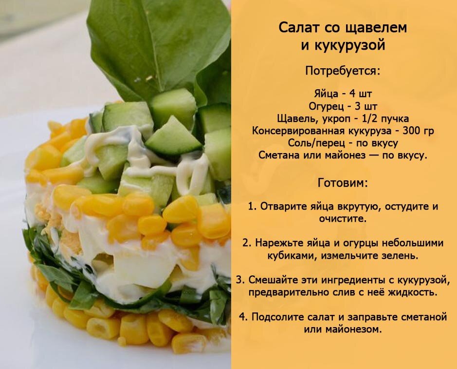 Что приготовить из щавеля? 10 самых простых салатов | Еда и кулинария | luchistii-sudak.ru