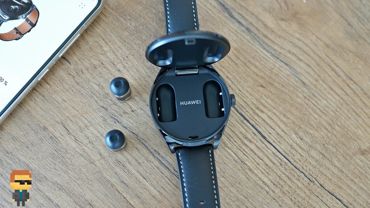 Таких умных часов вы еще не видели – внутри настоящие наушники. Это HUAWEI  WATCH Buds | Блог системного администратора | Дзен