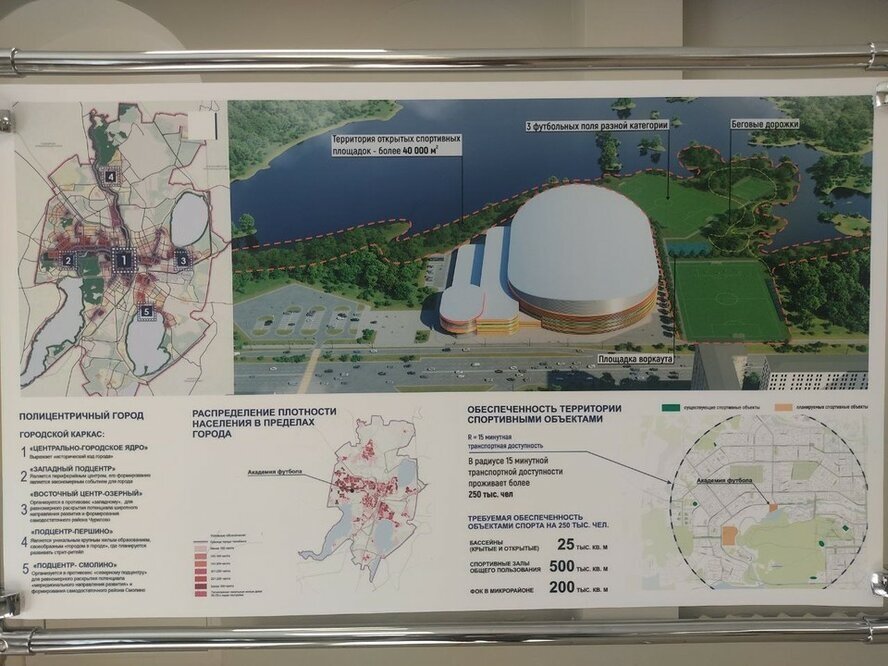 План стадиона 