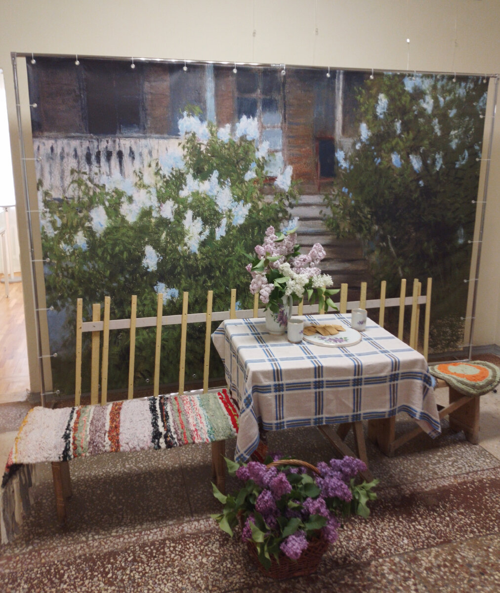 Рисуем сирень с художником Михаилом Левшиным.