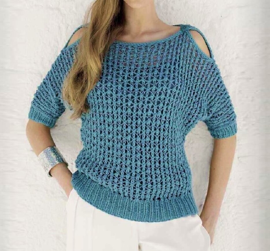 Из журнала по вязанию.