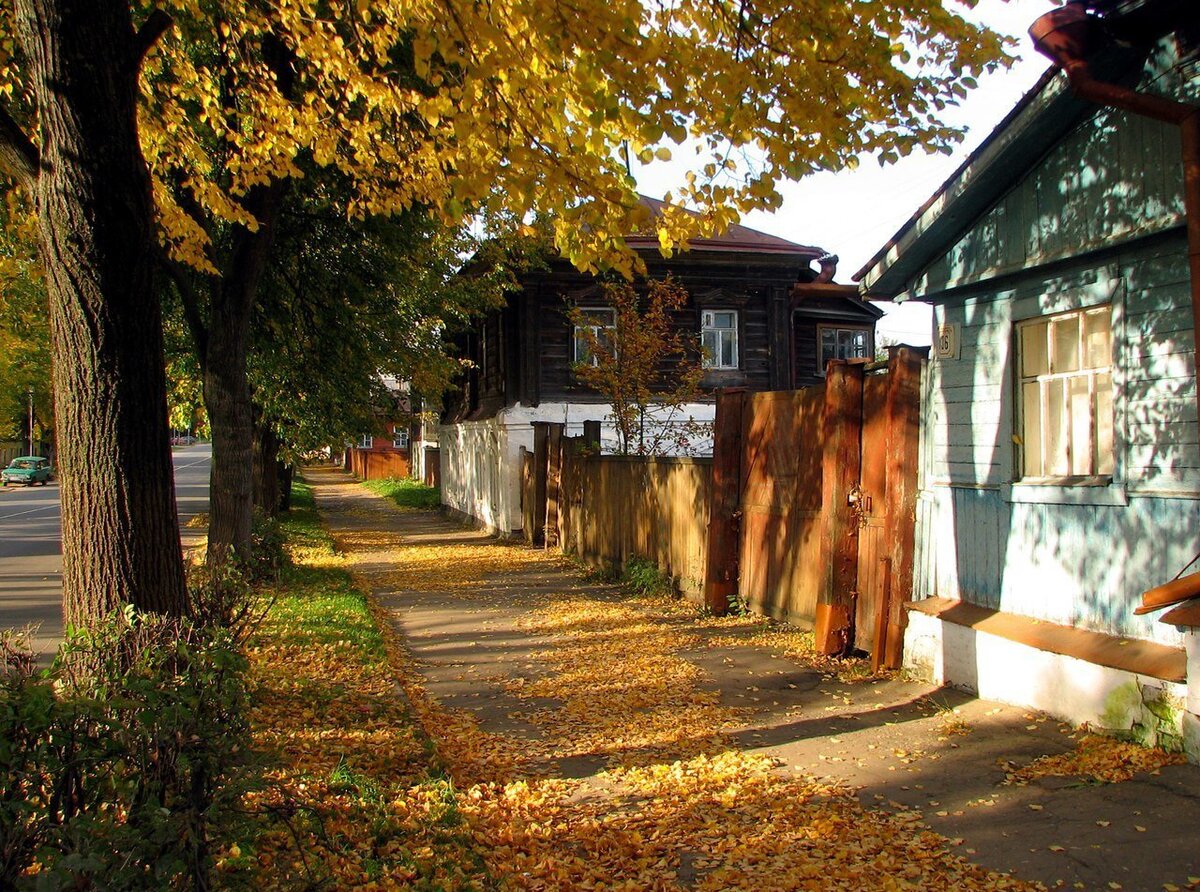 Фото городская в деревне