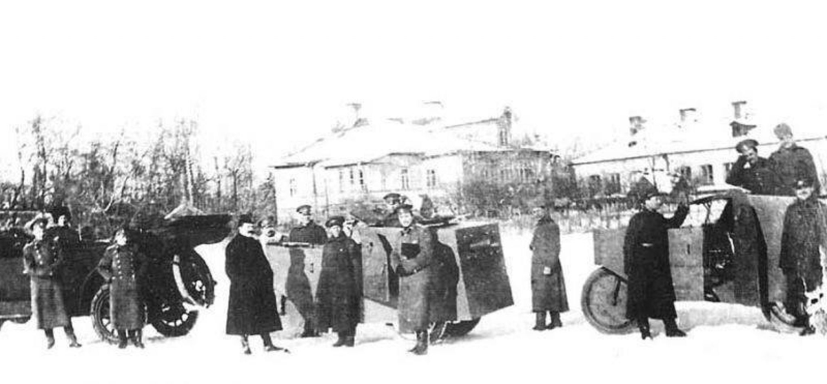 Сверхмалые пулемётные трёхколески Филатова. Даже автомобиль крупнее.